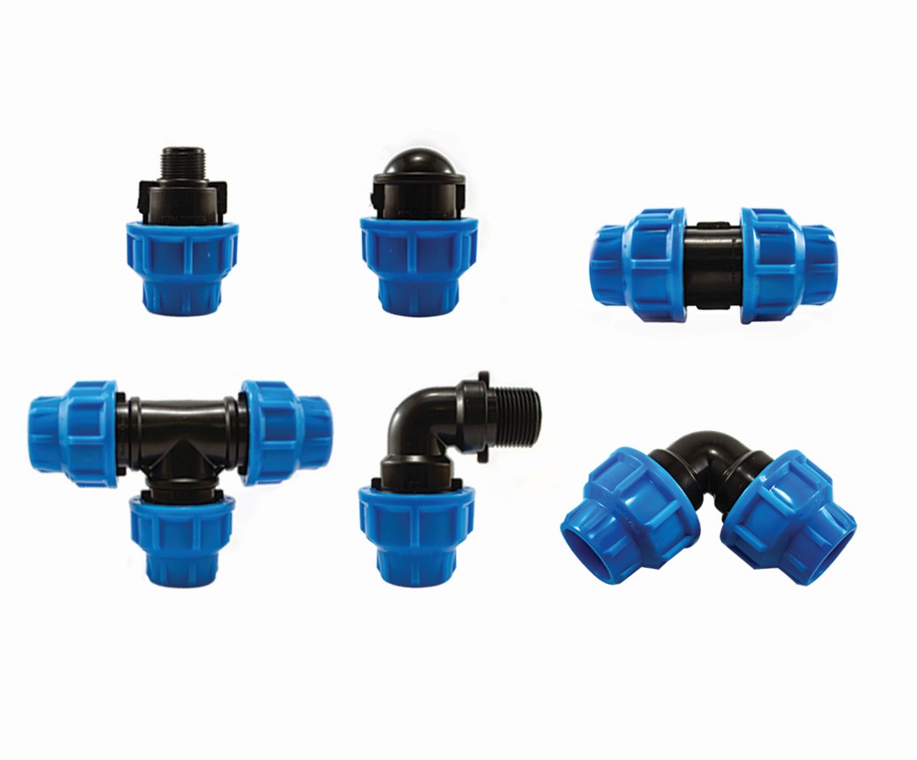 pp compression fittings